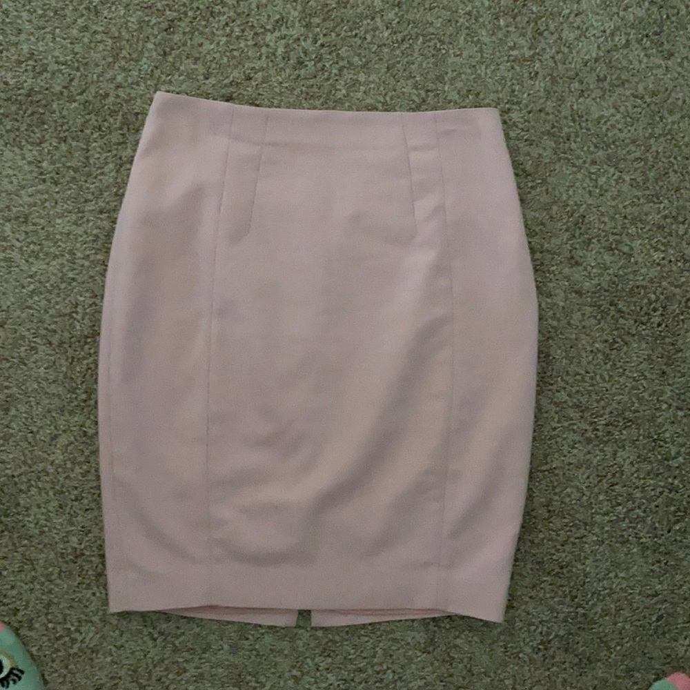 Pink Pencil Skirt